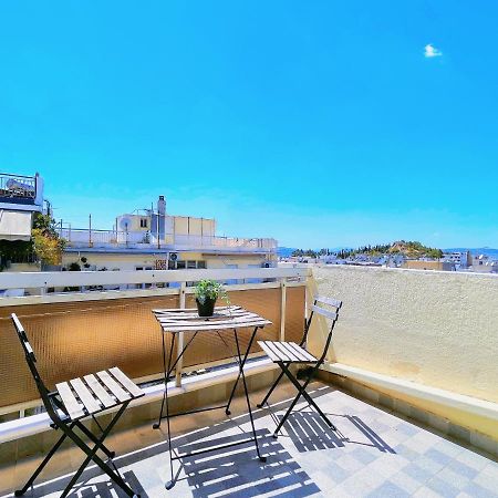 Wsd Luxury Stylish 1Bd Apt With City View Balcony 아테네 외부 사진