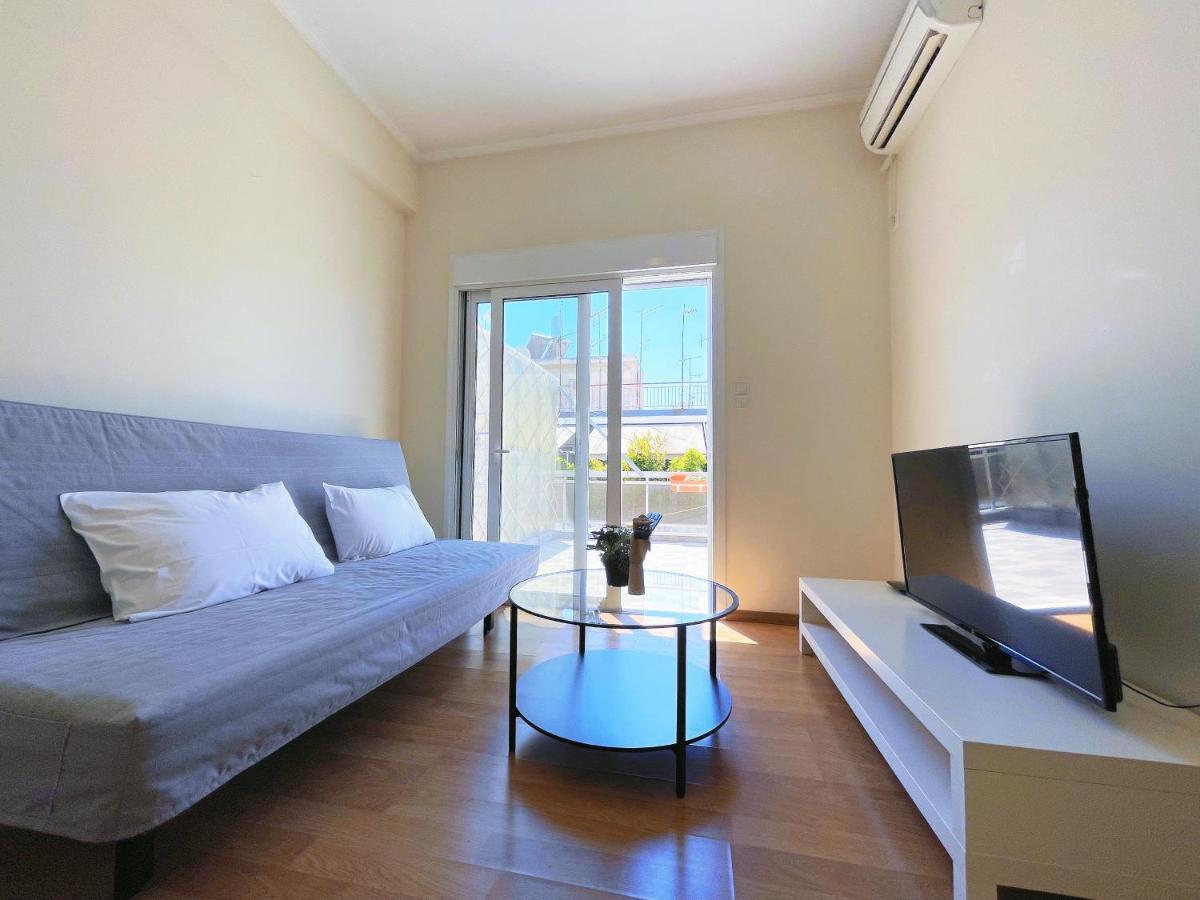 Wsd Luxury Stylish 1Bd Apt With City View Balcony 아테네 외부 사진